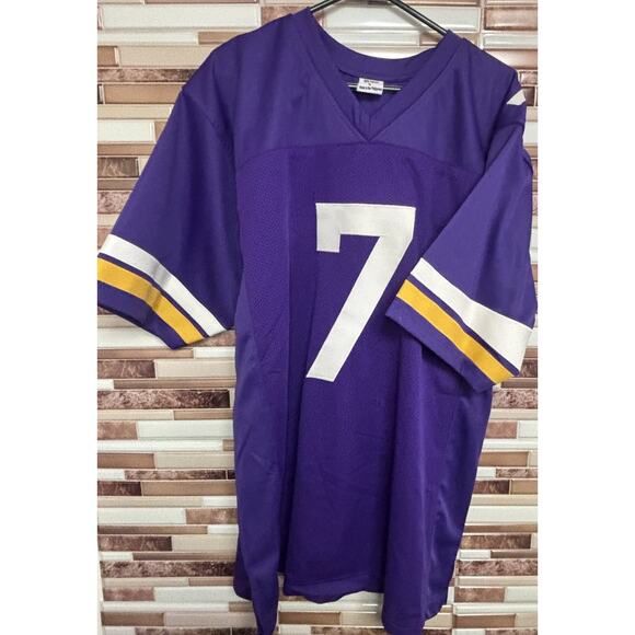 CASE KEENUM SIGNED AUTOGRAPHED MINNESOTA VIKINGS #7 PURPLE JERSEY COA Size XL - Picture 1 of 6